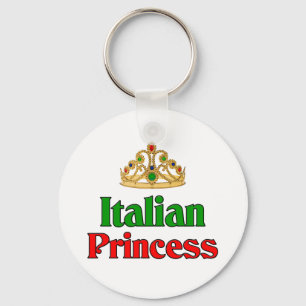 Italiensk Princess Nyckelring