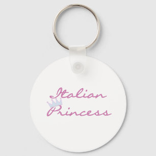 Italiensk Princess Nyckelring