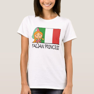 Italiensk Princess Skjorta T-shirt