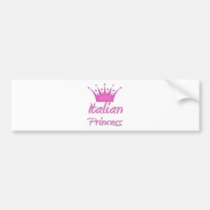 Italiensk prinsessa bildekal