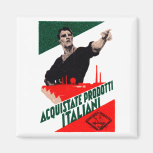 Italiensk produktaffisch 1925 för köp magnet