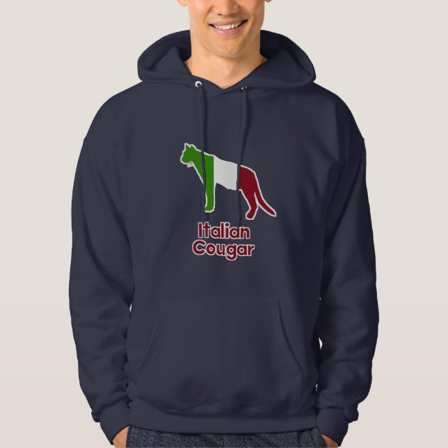 Italiensk puma hoodie (Framsida)