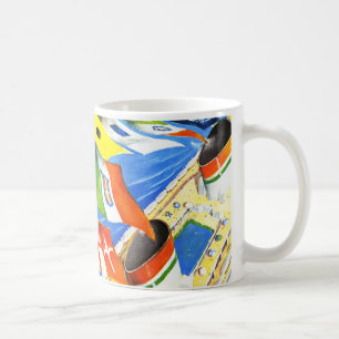 Italiensk rad ~ under denna Flagga Kaffemugg
