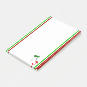Italiensk randflagga post-it block