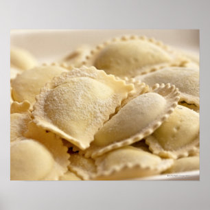 italiensk ravioli poster