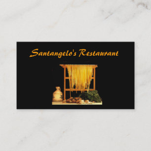 Italiensk restaurang visitkort