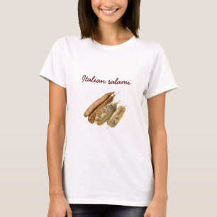 italiensk salami t-shirt