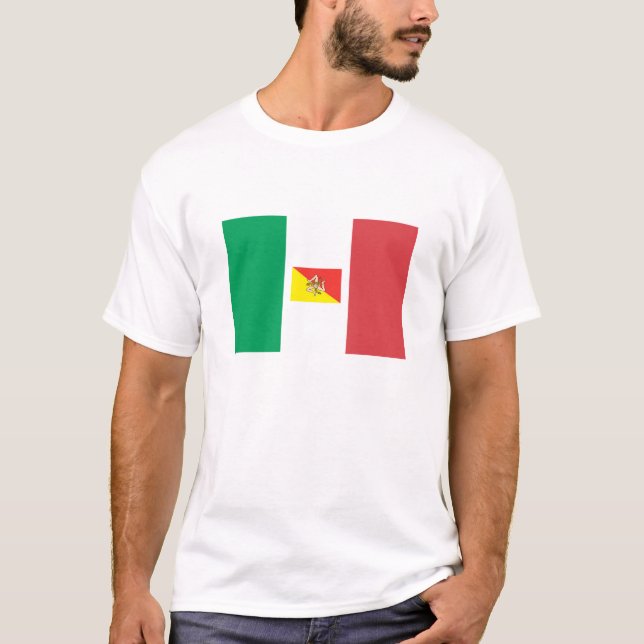 Italiensk/Sicilian T-tröja 2 T Shirt (Framsida)