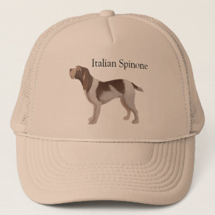 Italiensk Spinone brun roan hatt Keps