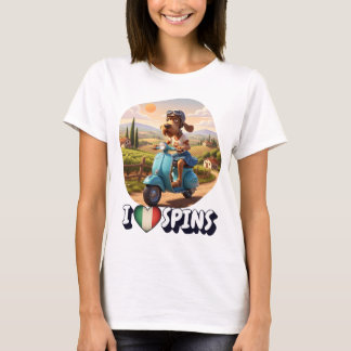 Italiensk Spinone cool T Shirt