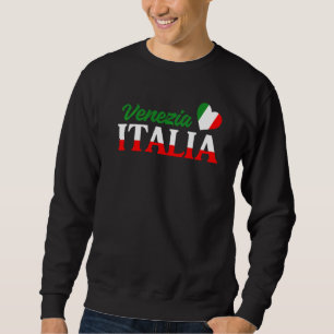 Italiensk Stad Italien Född Kultur Söt Venezia Ita Lång Ärmad Tröja