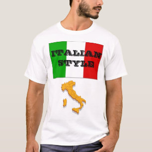 Italiensk stil tee