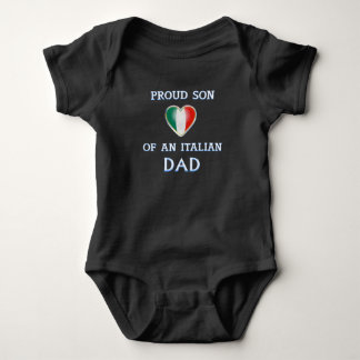 Italiensk stolt bebisjersey tee