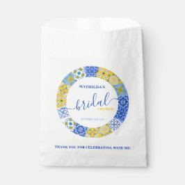 Italiensk Tack för Blue Tile Sommar Möhippa