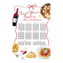 Italiensk That's Amore Bröllopsdusch Sittplatskart