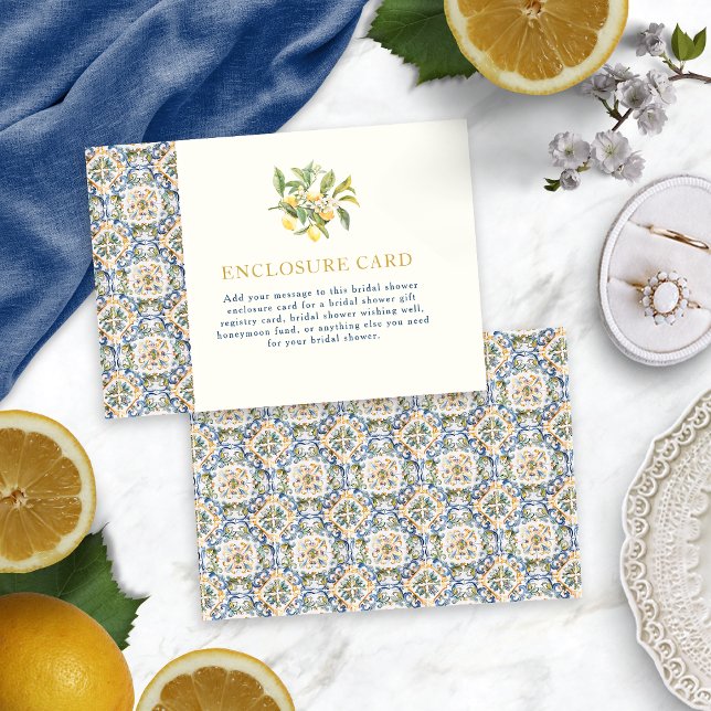 Italiensk Tilläggskort (Italian Enclosure Card
)