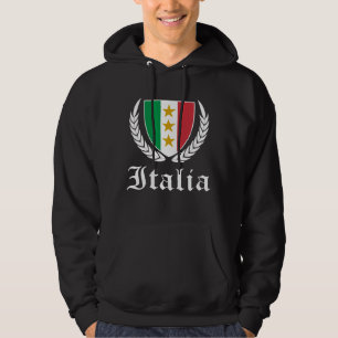 Italiensk Vapensköld Hoodie