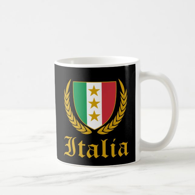 Italiensk Vapensköld Kaffemugg (Höger)