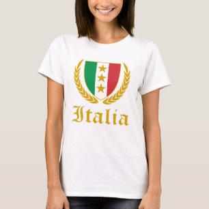 Italiensk Vapensköld Tee Shirt