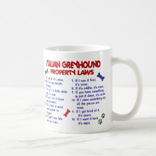 ITALIENSK VINTHUND PL2 KAFFEMUGG