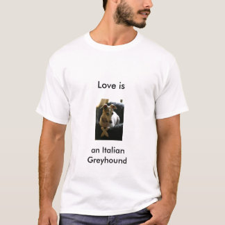 Italiensk vinthund t-shirt