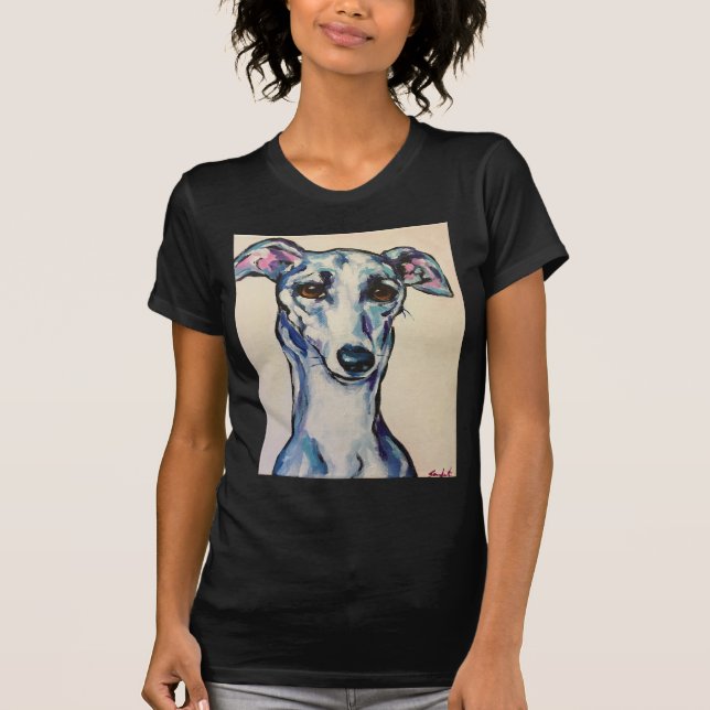 Italiensk vinthund t-shirt (Framsida)