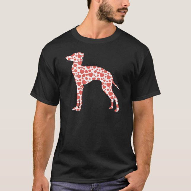 Italiensk vinthund tee (Framsida)