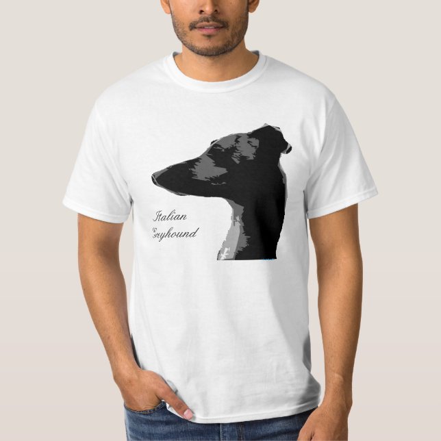 Italiensk vinthundT-tröja Tee Shirt (Framsida)
