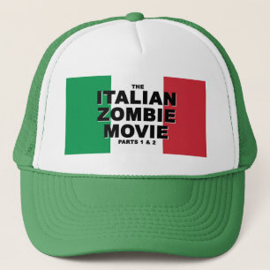 Italiensk Zombiefilm - fläktlock Truckerkeps