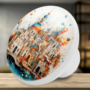 Italienska Abstraktens arkitektur Knopp