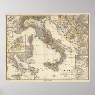 Italienska adiectis iis poster