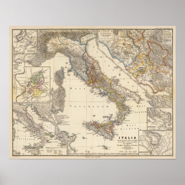 Italienska adiectis iis poster (Framsidan)