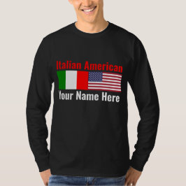 Italienska amerikan t shirt