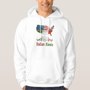 Italienska amerikananorHoodies Munkjacka