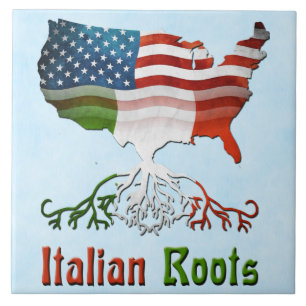 Italienska amerikanska antikärnbundet kakelplatta