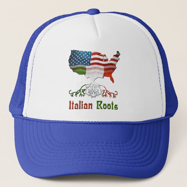 Italienska amerikanska antiken Hat Keps (Framsida)