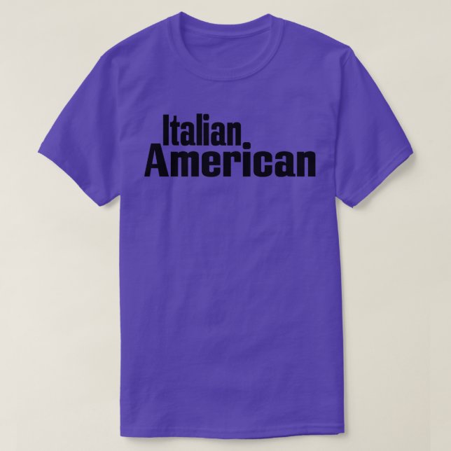 Italienska amerikanska rötter i Italien Förenade S T Shirt (Design framsida)