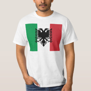 Italienska Arberesh, italienflagga Tee