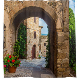 Italienska arkitekturarkitekturutlösare - gardiner