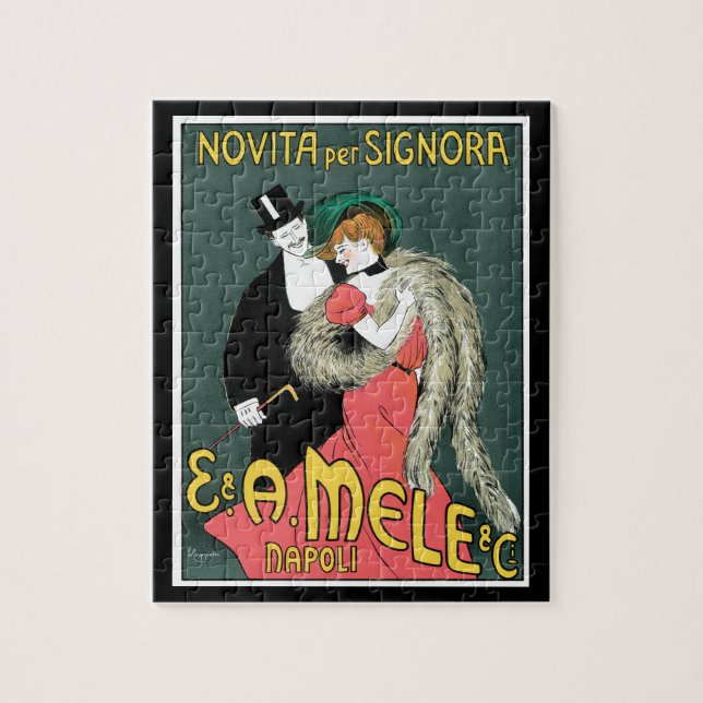 Italienska Art nouveau Mode Ad Pussel (Vertikal)