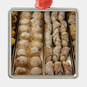 Italienska bakelser julgransprydnad metall