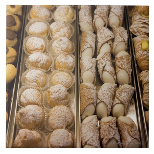 Italienska bakelser kakelplatta (Framsidan)