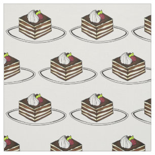 Italienska bakeriet Tiramisu Chocolate Pastry Dess Tyg