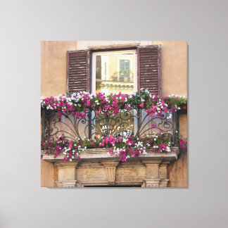 Italienska Balkony Canvastryck