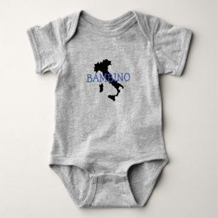 Italienska Bambino Design Baby Bodykosti T Shirt