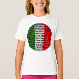 Italienska baskiska spelare t shirt
