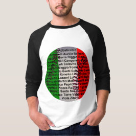 Italienska baskiska spelare t shirt