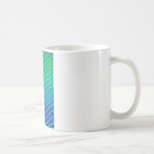 Italienska blå Sjöjungfru Motif Art-utskrift Kaffemugg