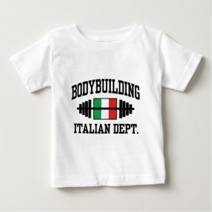 Italienska Bodybuilding Tee Shirt