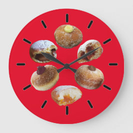 "Italienska Bomboloni" Wall Clock Stor Klocka